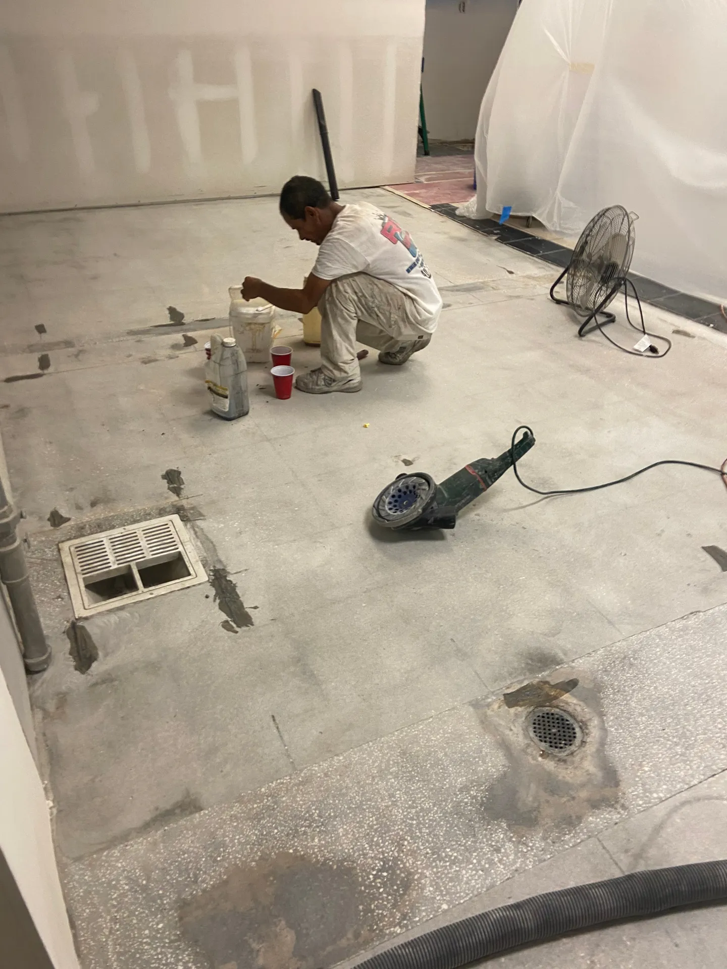 Epoxy floor project 11