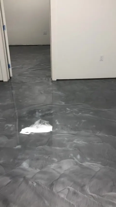 Patterned floor and room preparation