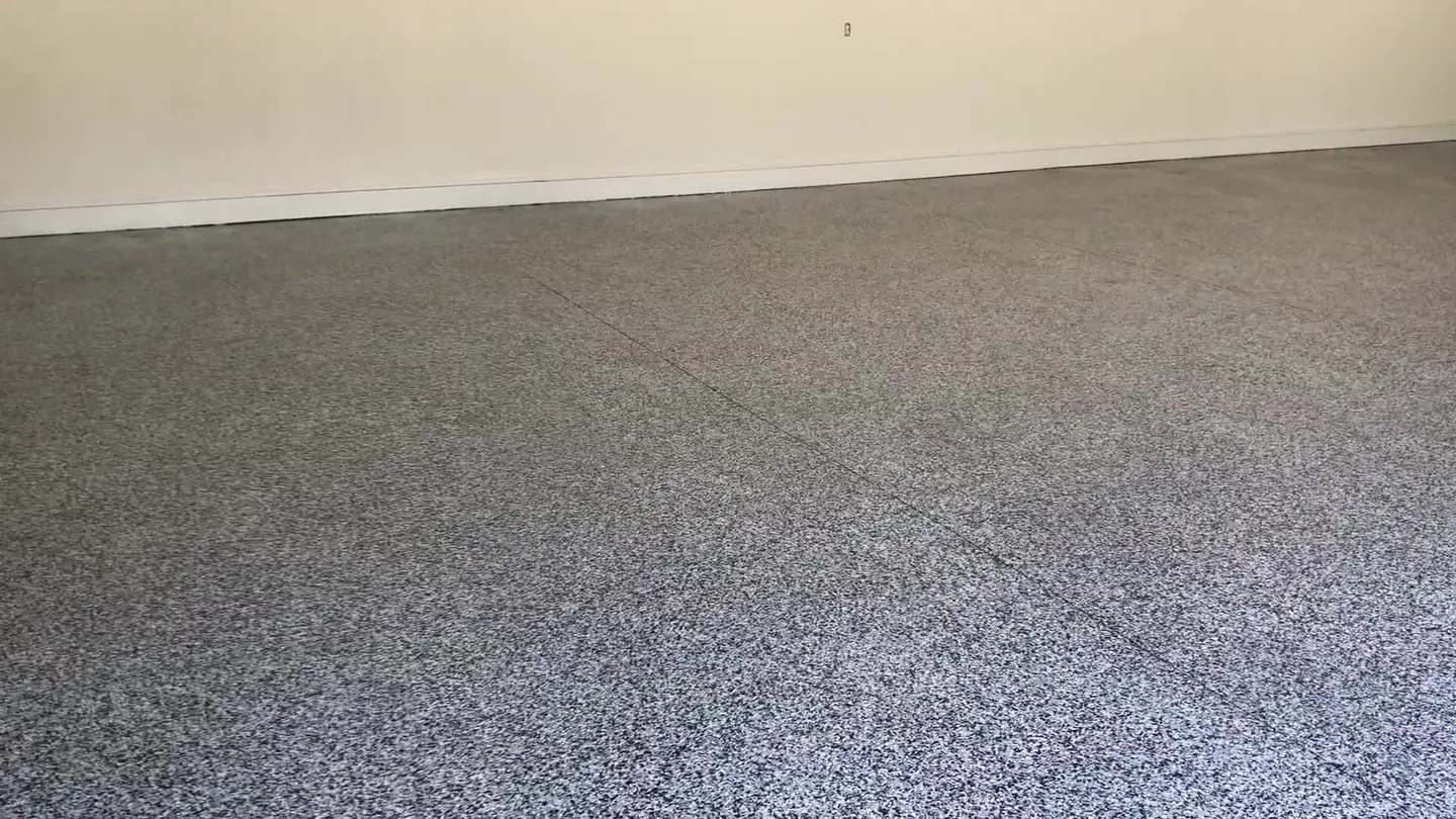 Speckled floor detail