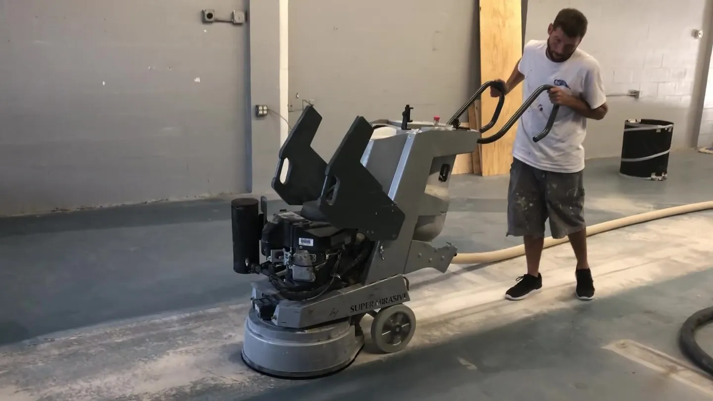 Floor grinding